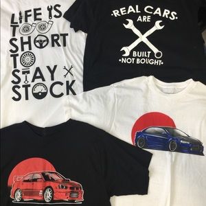 import car shirts